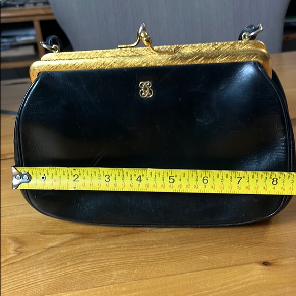 Bienen-Davis Chic Black and Gold Mini Bag so cute - Picture 10 of 16
